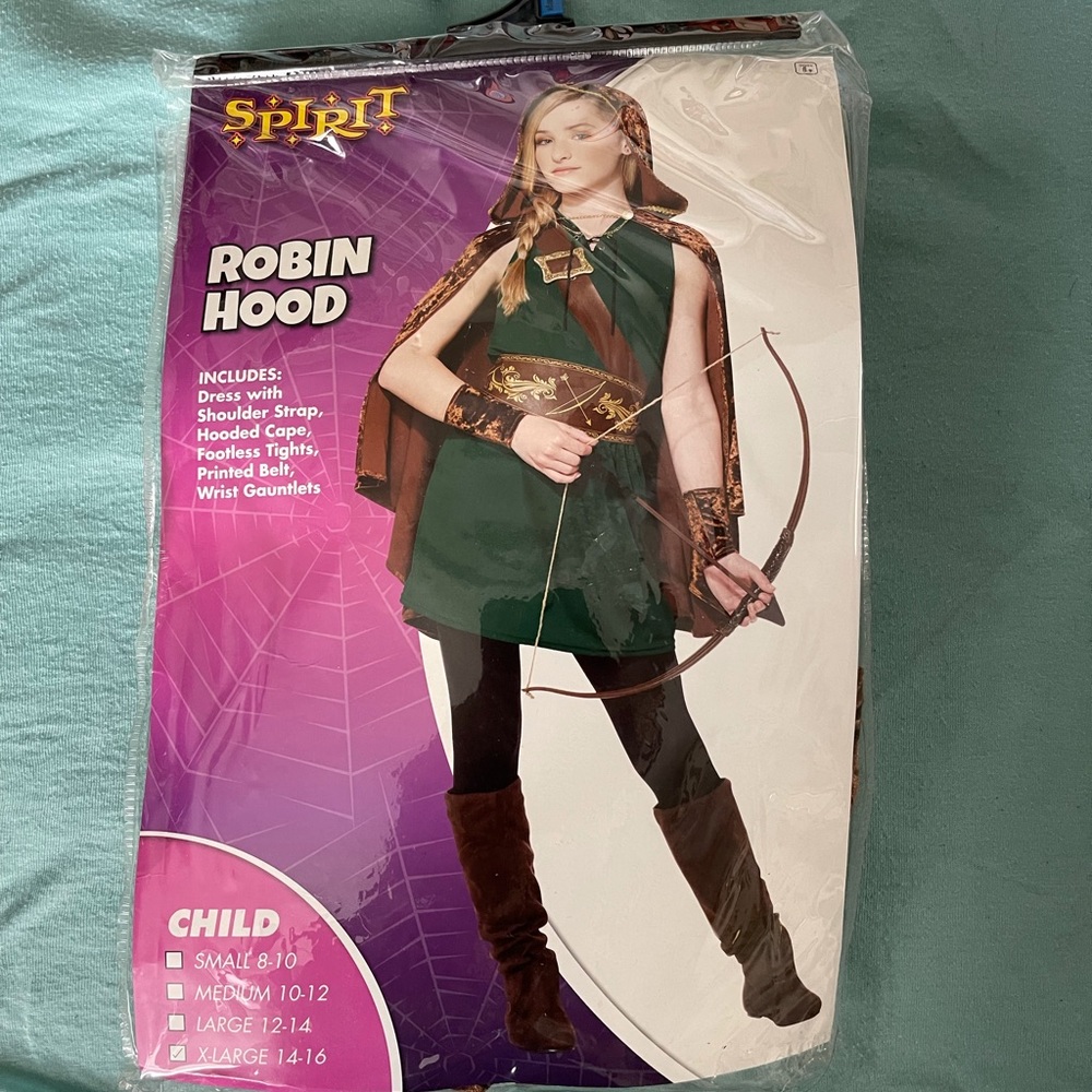 Youth XL Robin Hood Costume